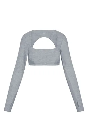 Bellevue Top - Heather Grey