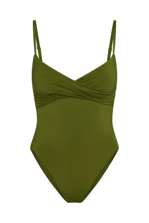 Bordeaux One Piece - Olive