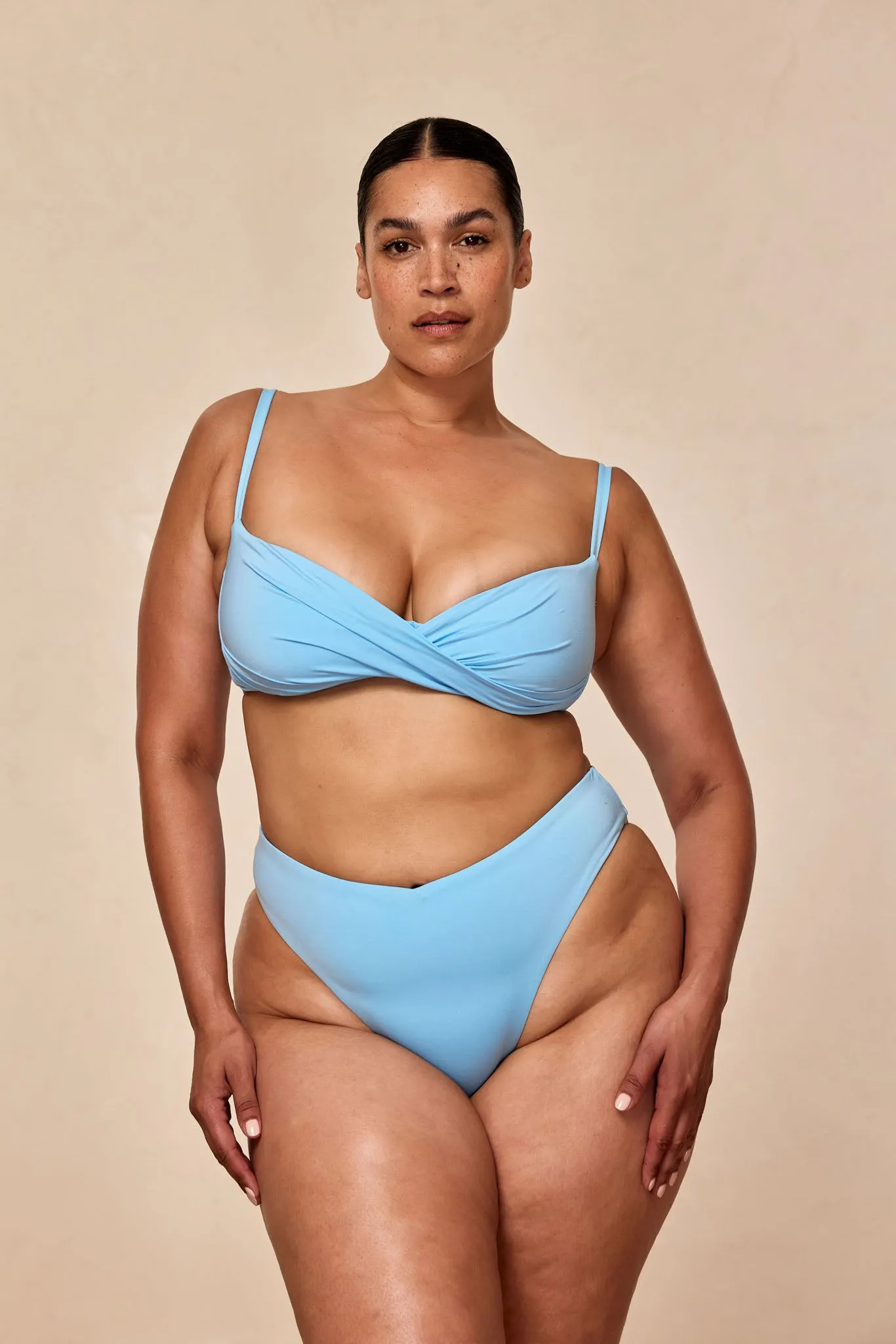 Bordeaux Top - Ibiza Blue