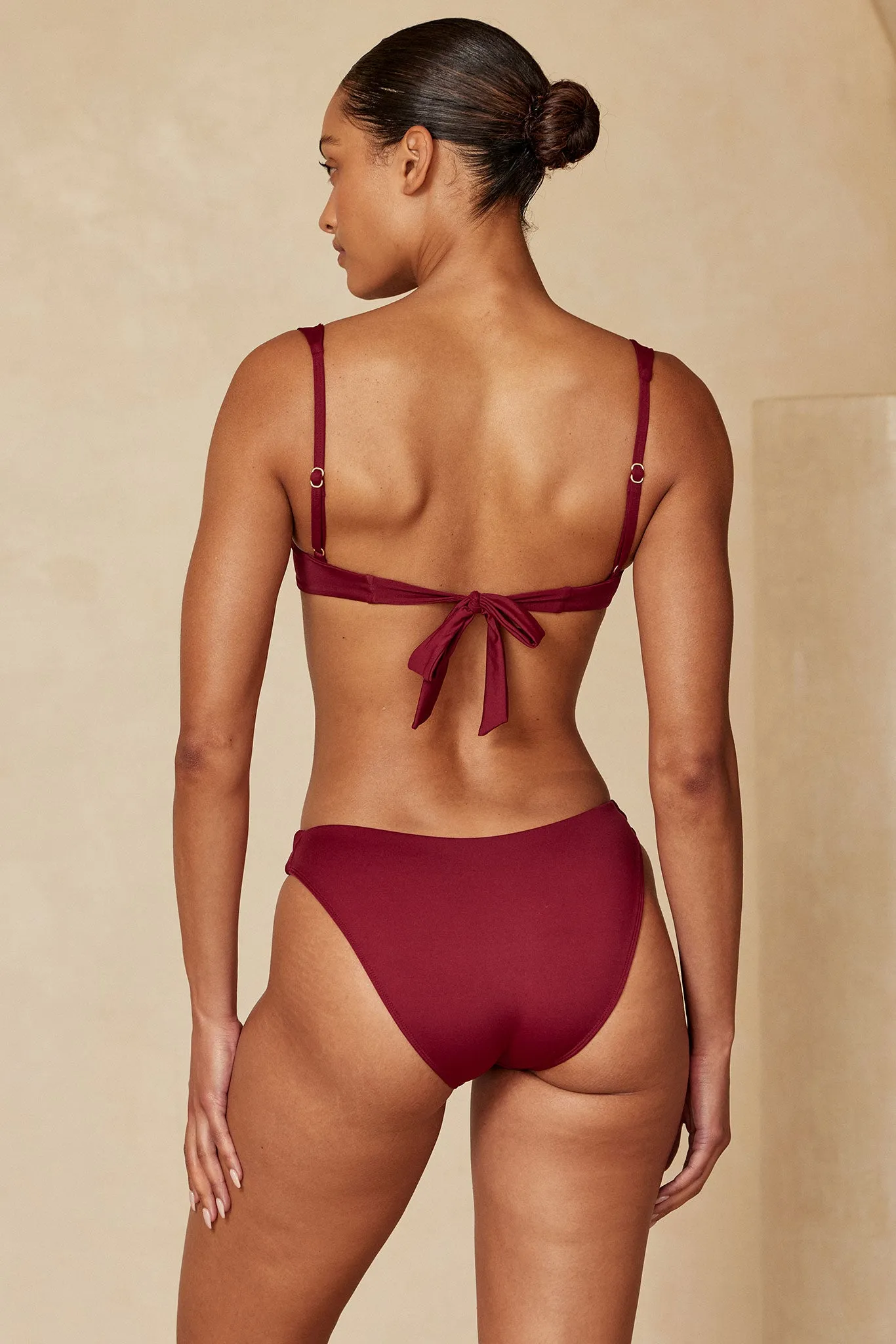 Cala Roja Top - Burgundy