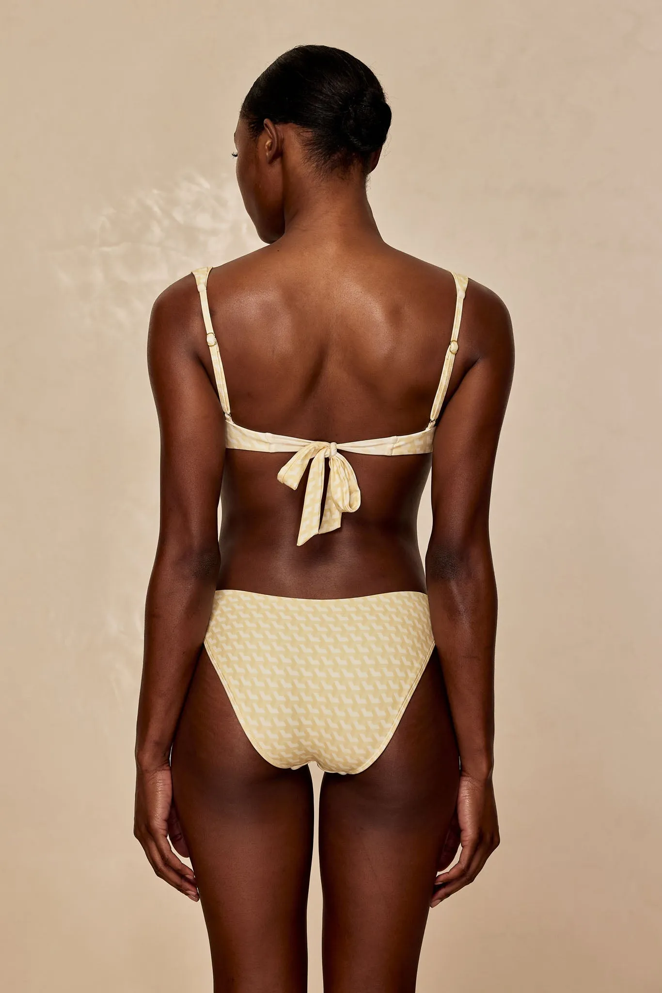 Cala Roja Top - Ivory Geo