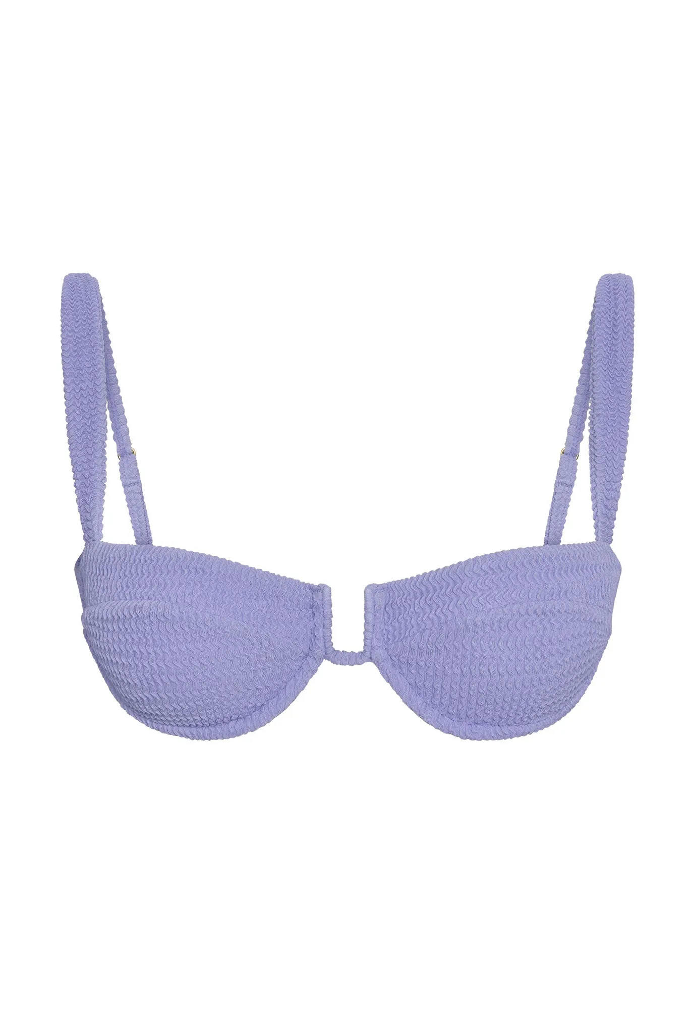 Cala Roja Top - Wisteria Crinkle