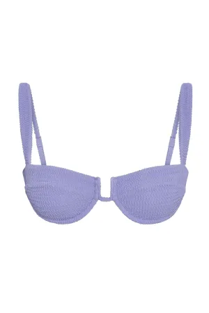 Cala Roja Top - Wisteria Crinkle