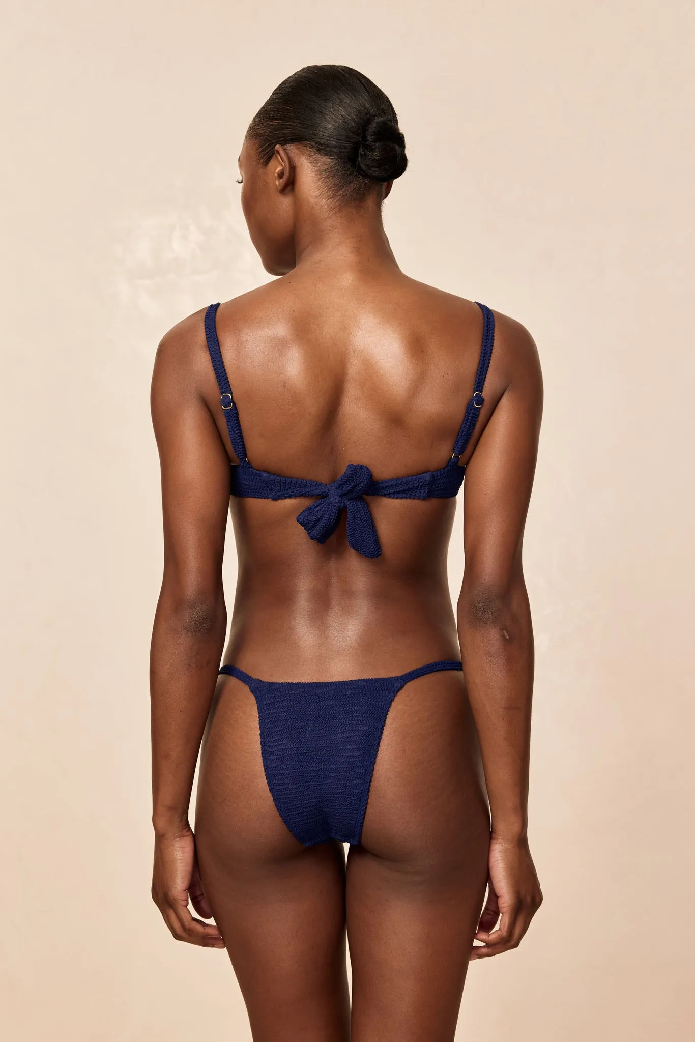 Capri Top - Midnight Crinkle