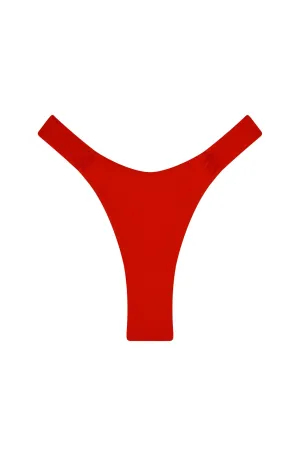 Clovelly High Leg Bottom - Chili Pepper