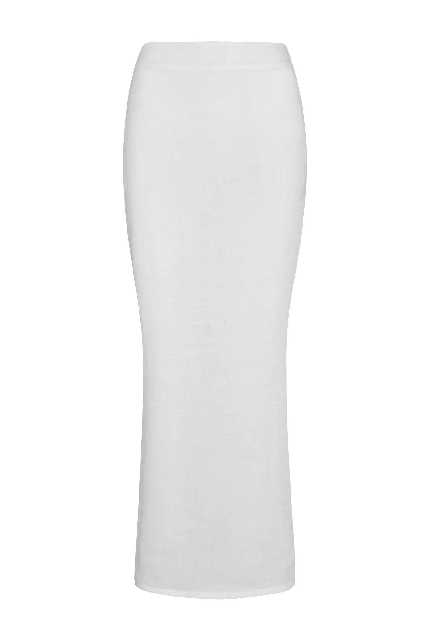 Fontelina Linen Skirt - White