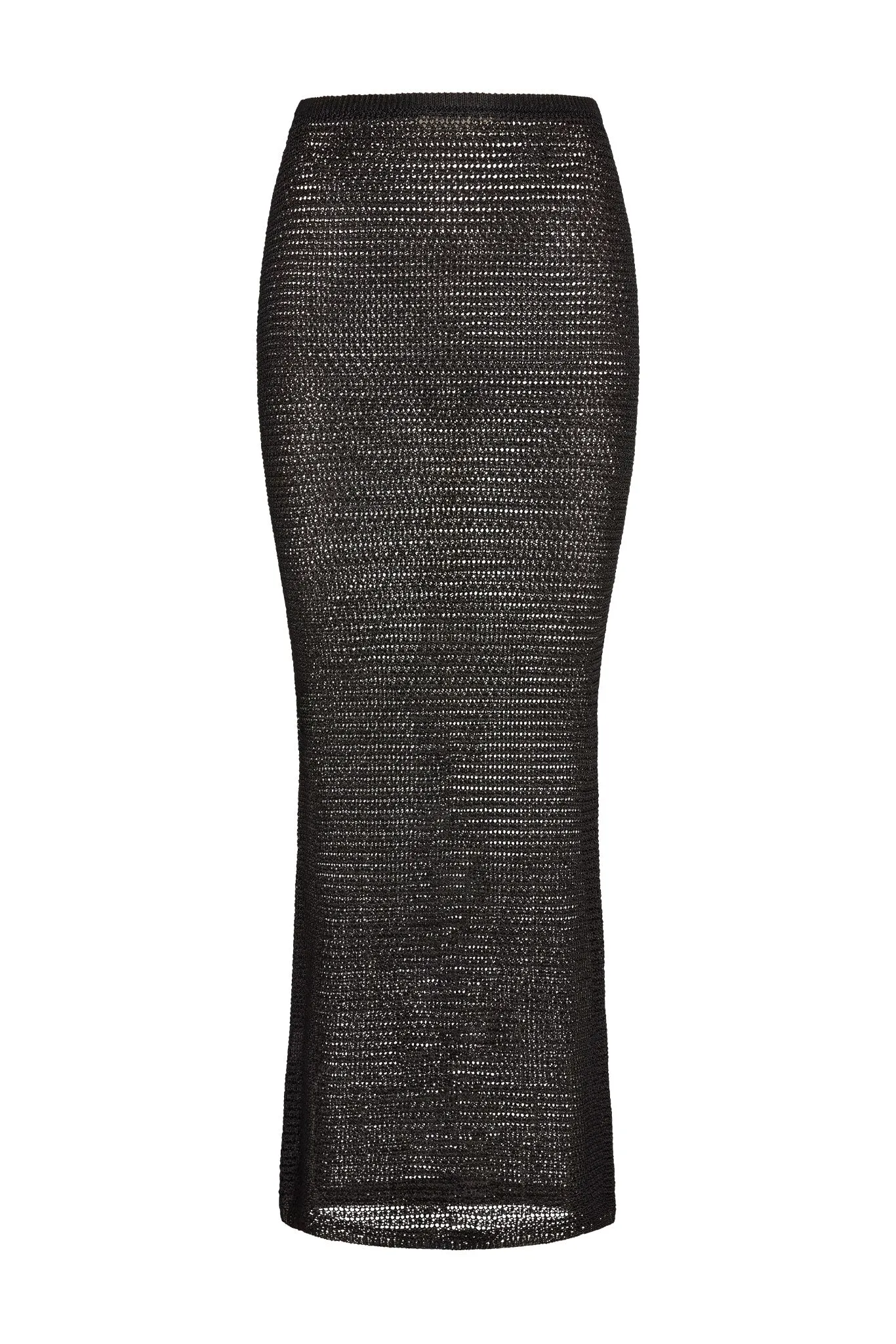 Fontelina Skirt - Black Treble Knit