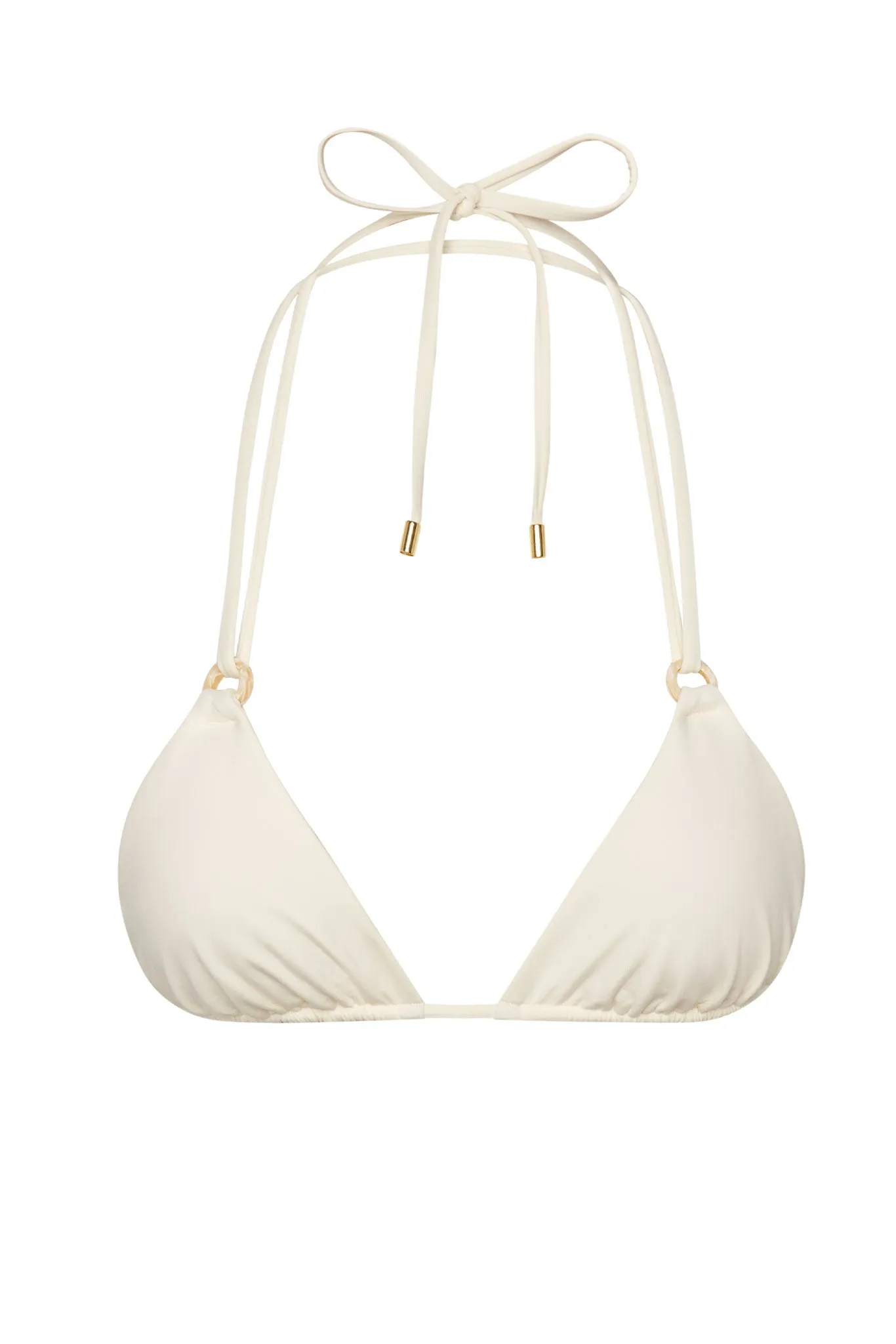 Hanalei Top - Ivory w/ Pearl Ring