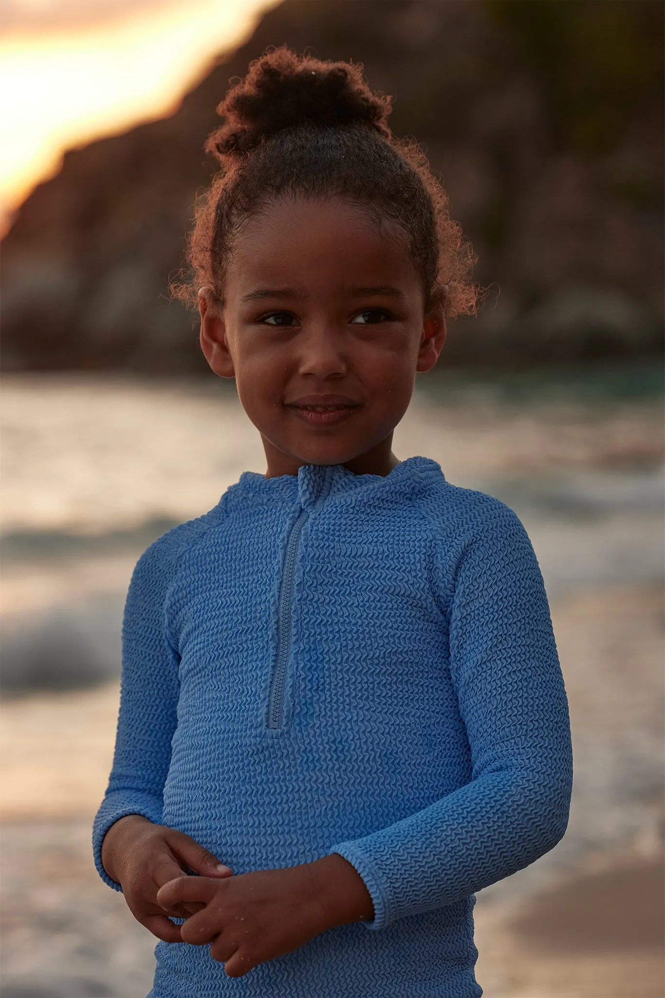 Hilo One Piece - Azure Crinkle