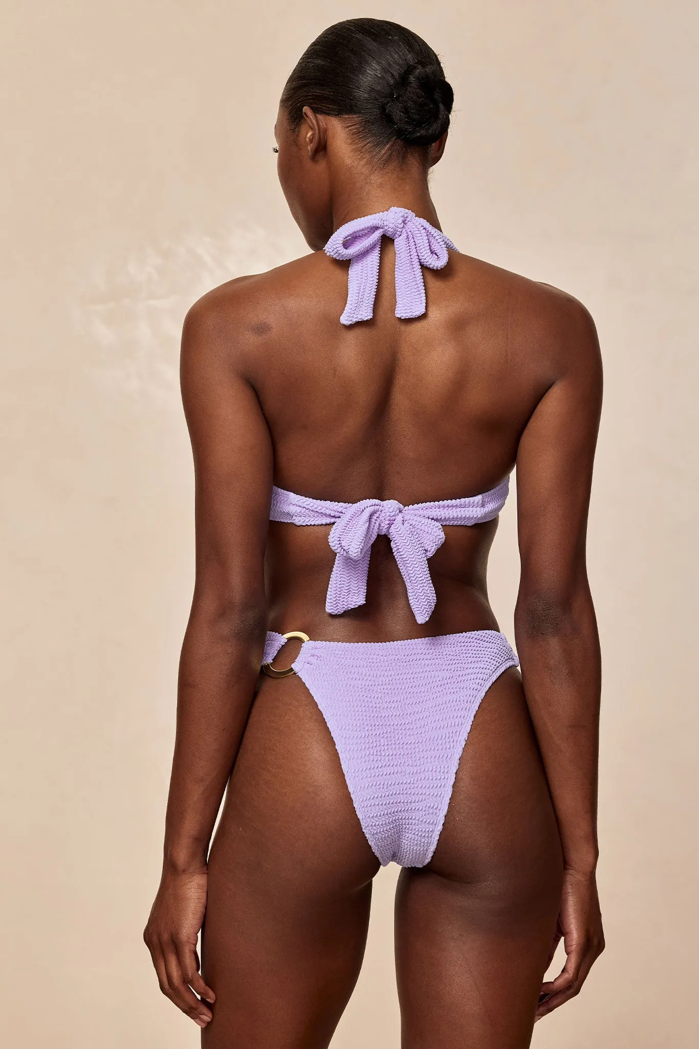 Honolulu Top - Wisteria Crinkle