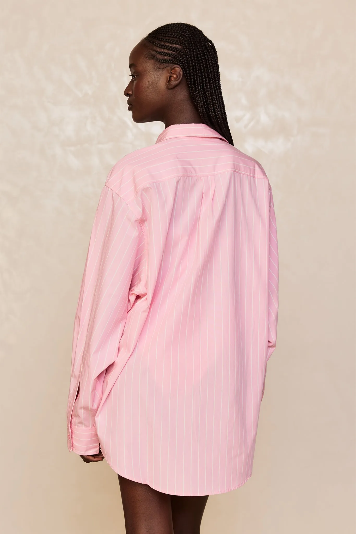 La Jolla Shirt - Cherry Blossom Stripe