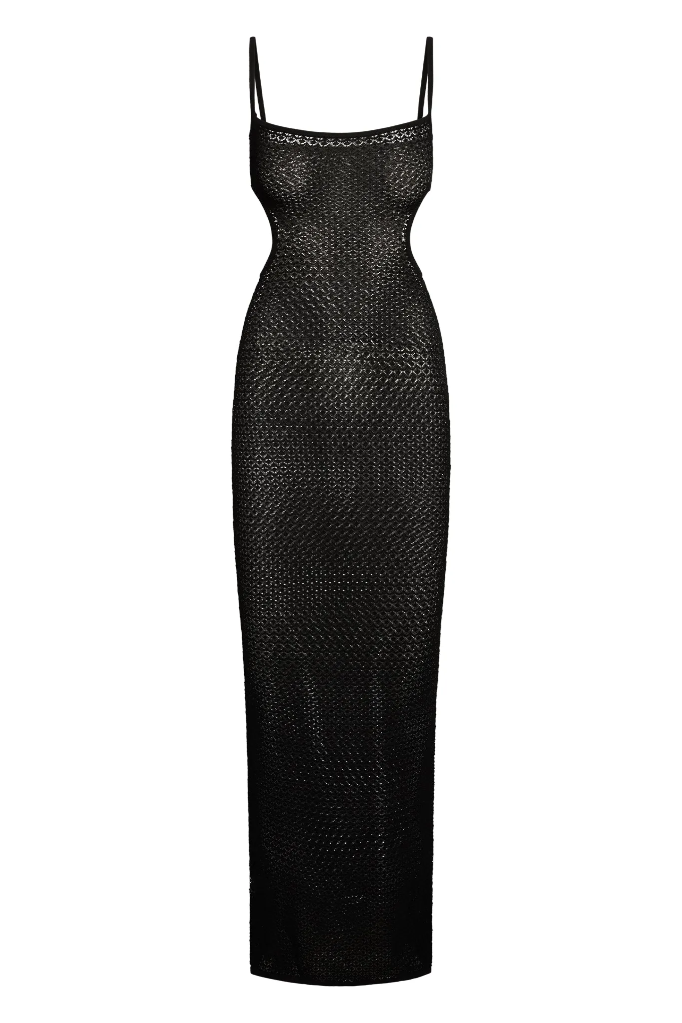 Marrakesh Dress - Black Lace Crochet
