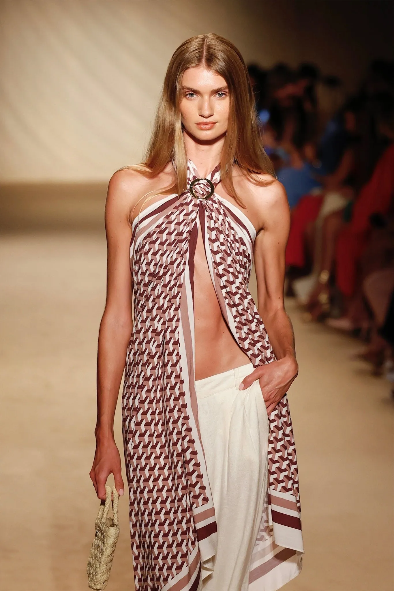 Monday Sarong Buckle - Gold