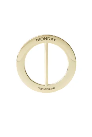 Monday Sarong Buckle - Gold