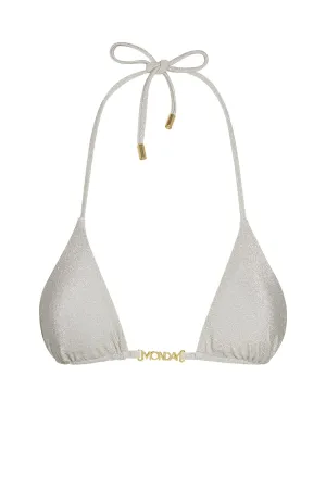 Monday Top - Soft Silver Shimmer