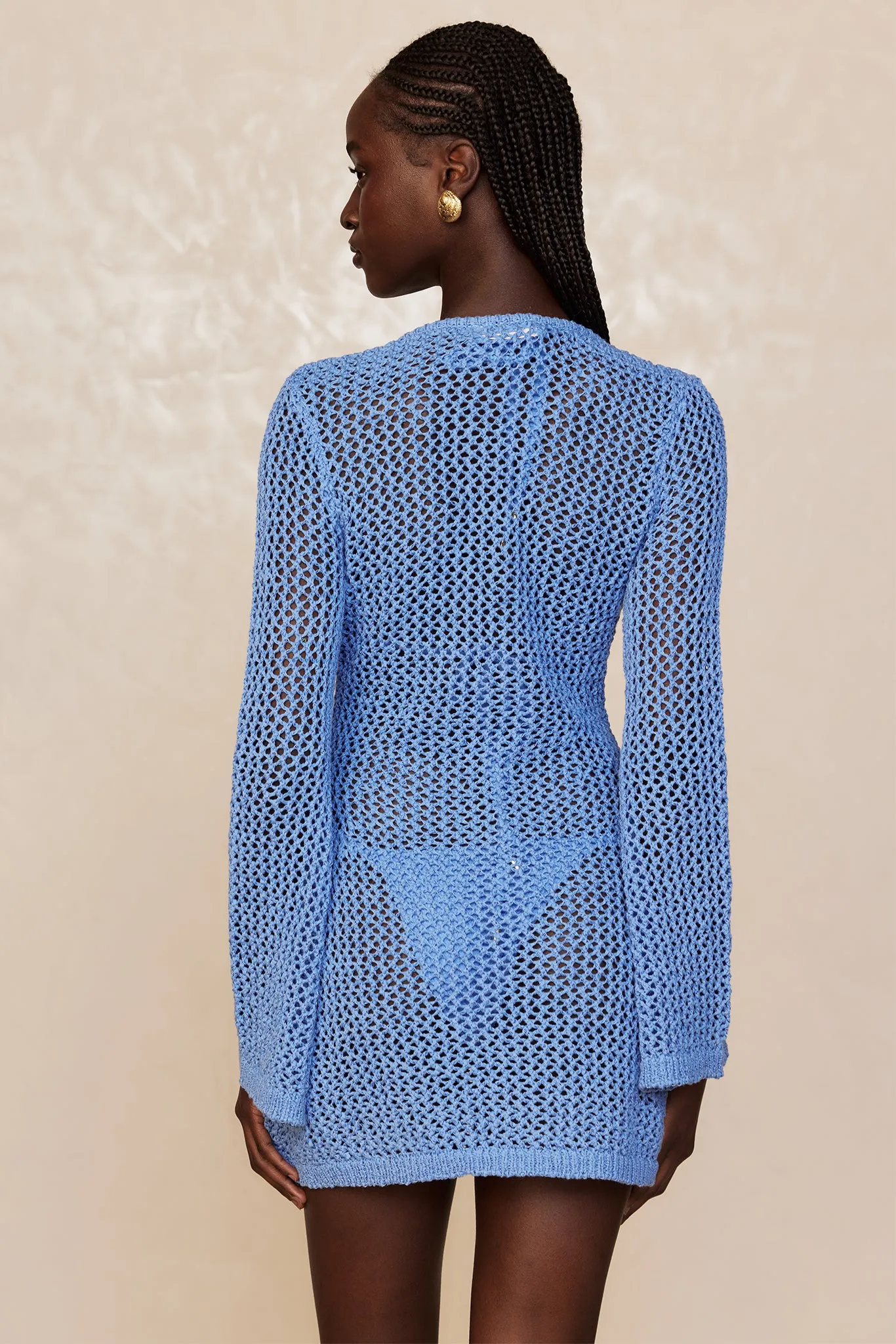 Montego Mini Dress - Azure Petit Crochet