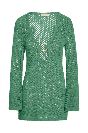 Montego Mini Dress - Pond Petit Crochet