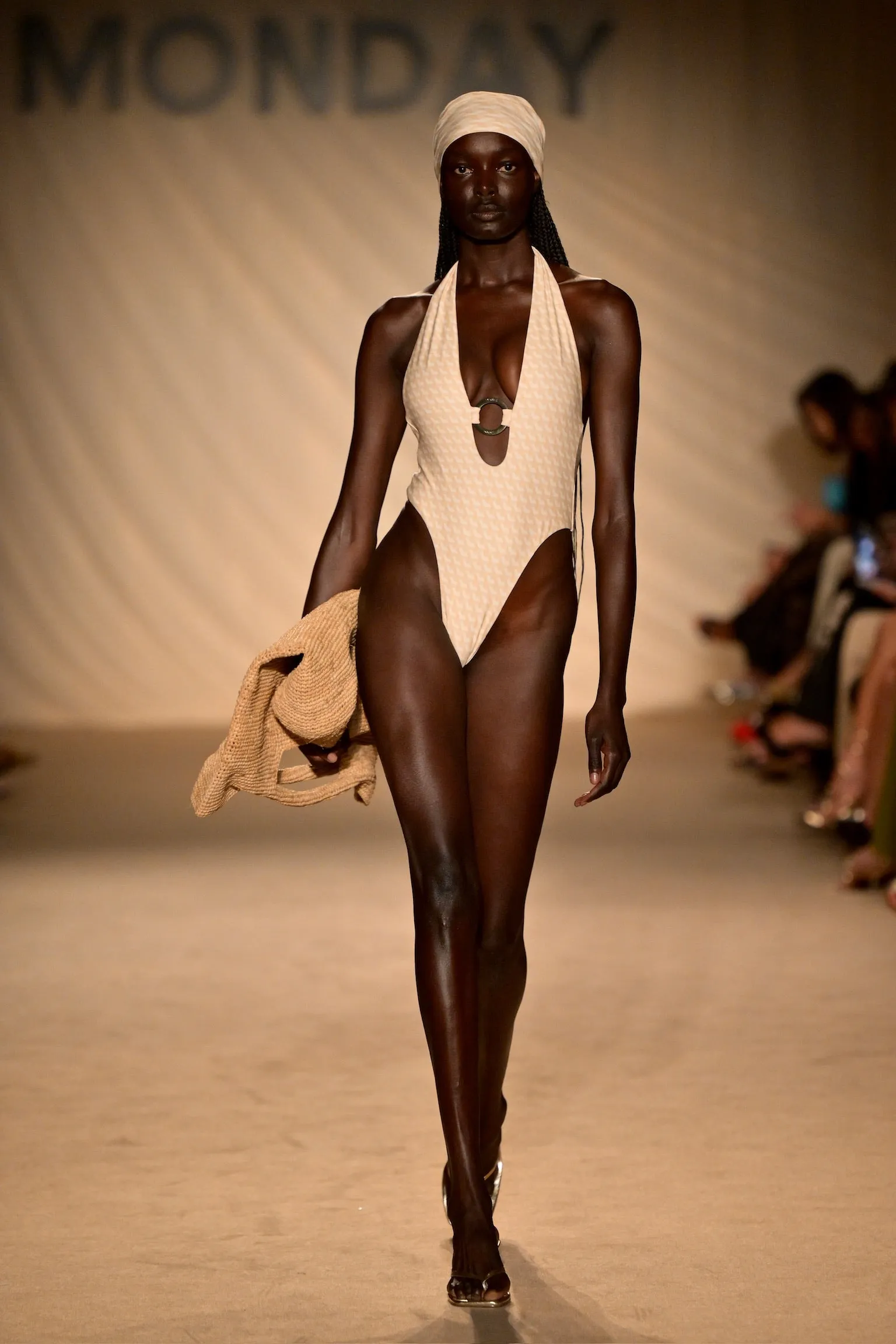 Montego One Piece - Ivory Geo
