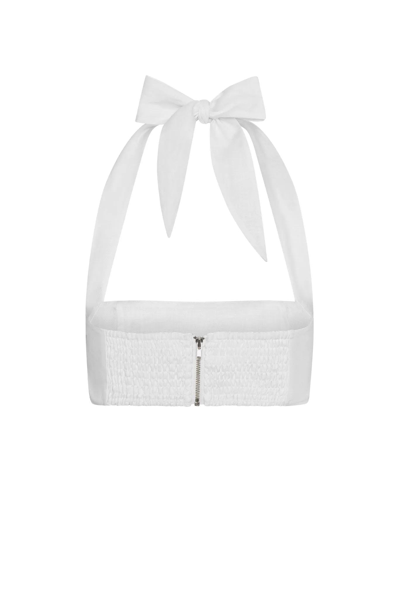 Montserrat Top - White Linen