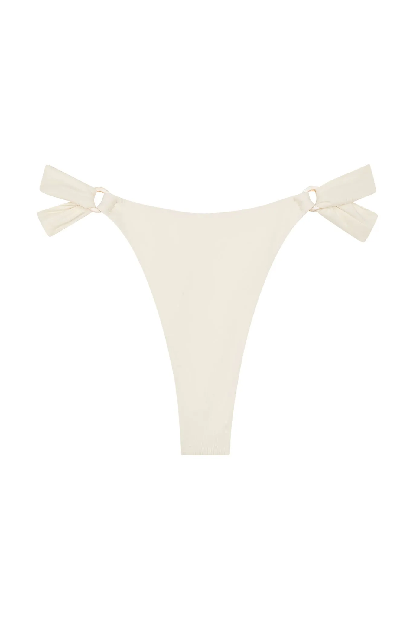 Morocco Bottom - Ivory w/ Pearl Ring