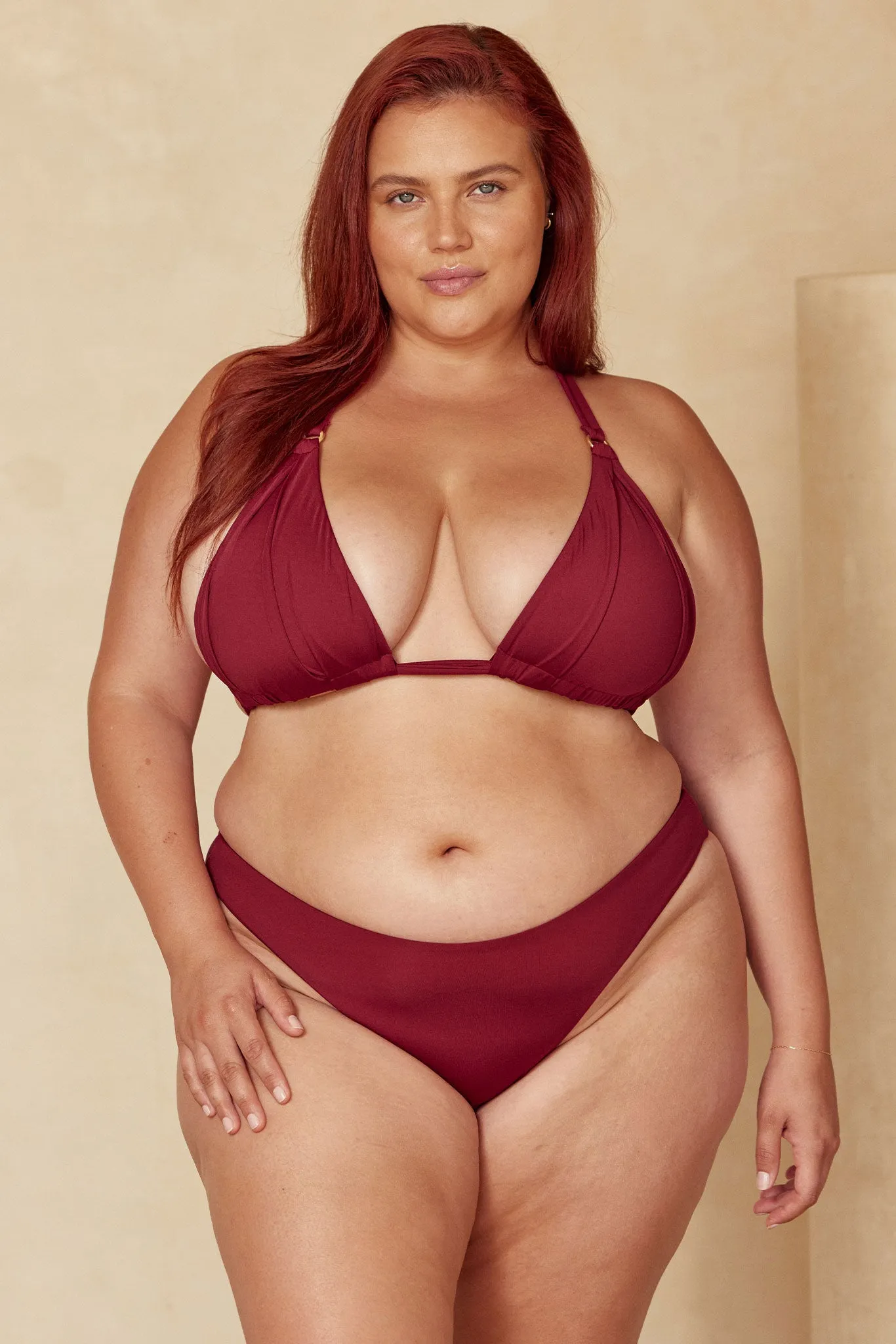 Morocco Top - Burgundy