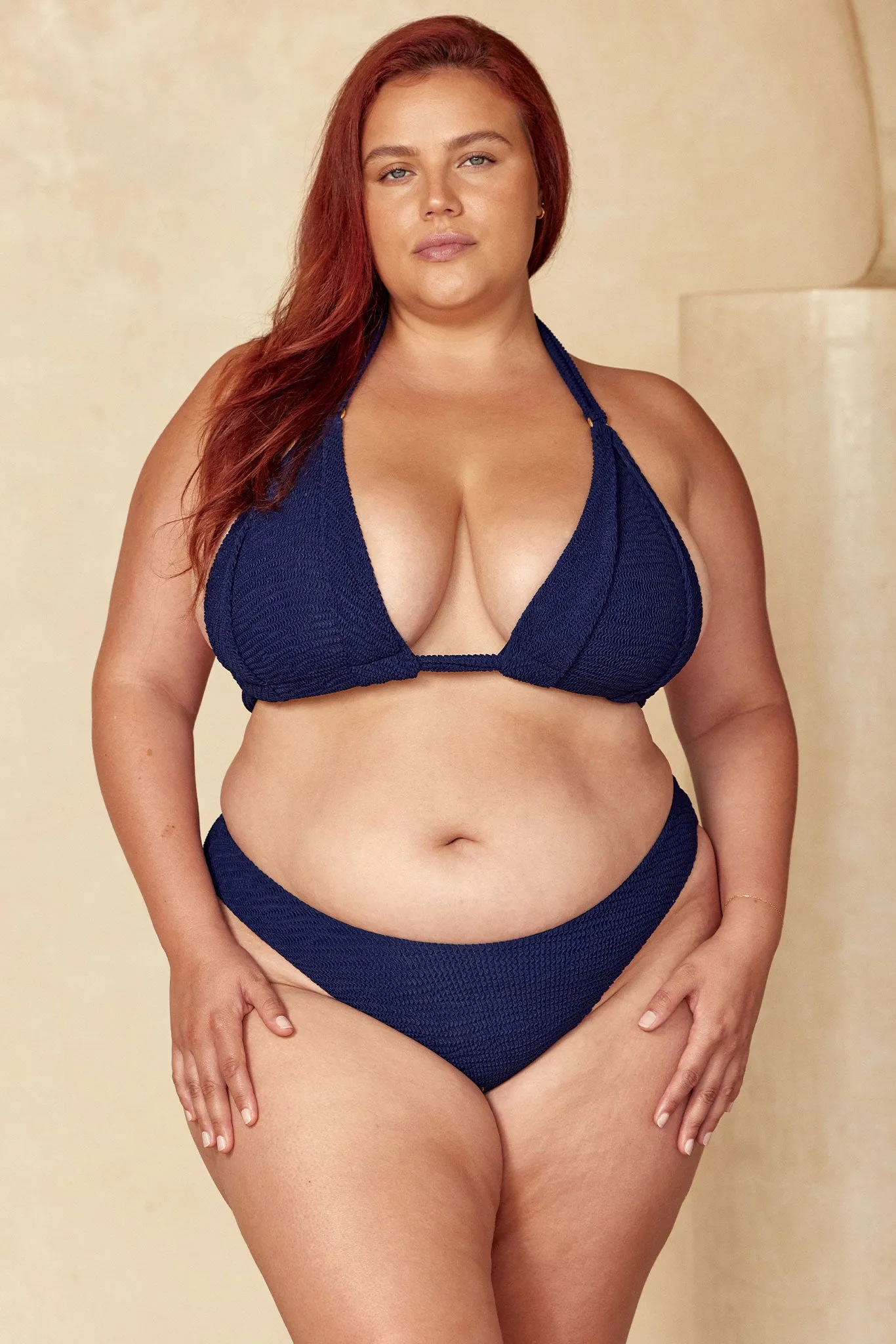 Morocco Top - Midnight Crinkle