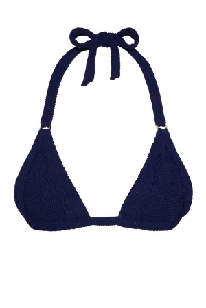Morocco Top - Midnight Crinkle