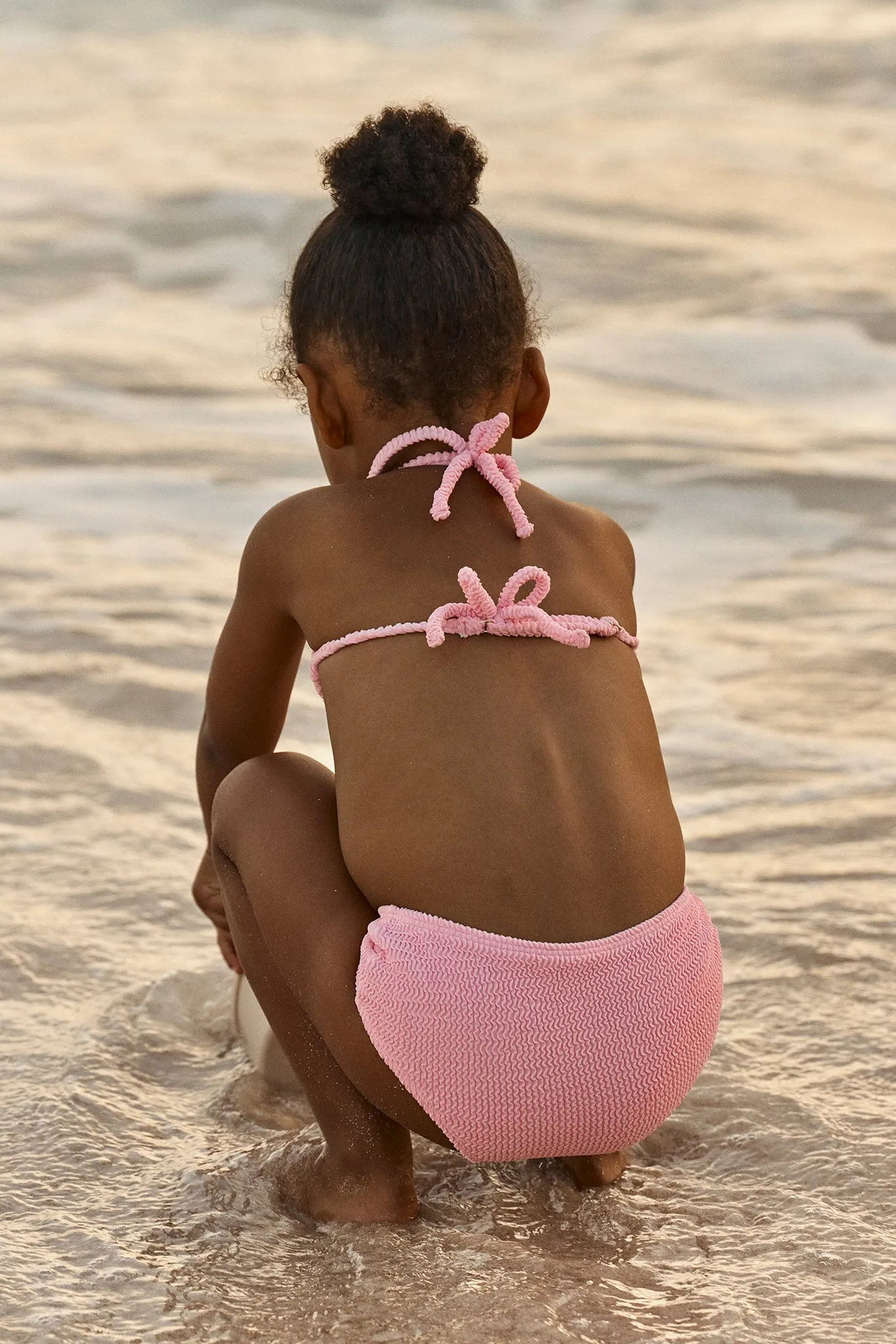 Palma Top & Seychelles Bottom Set - Cherry Blossom Crinkle