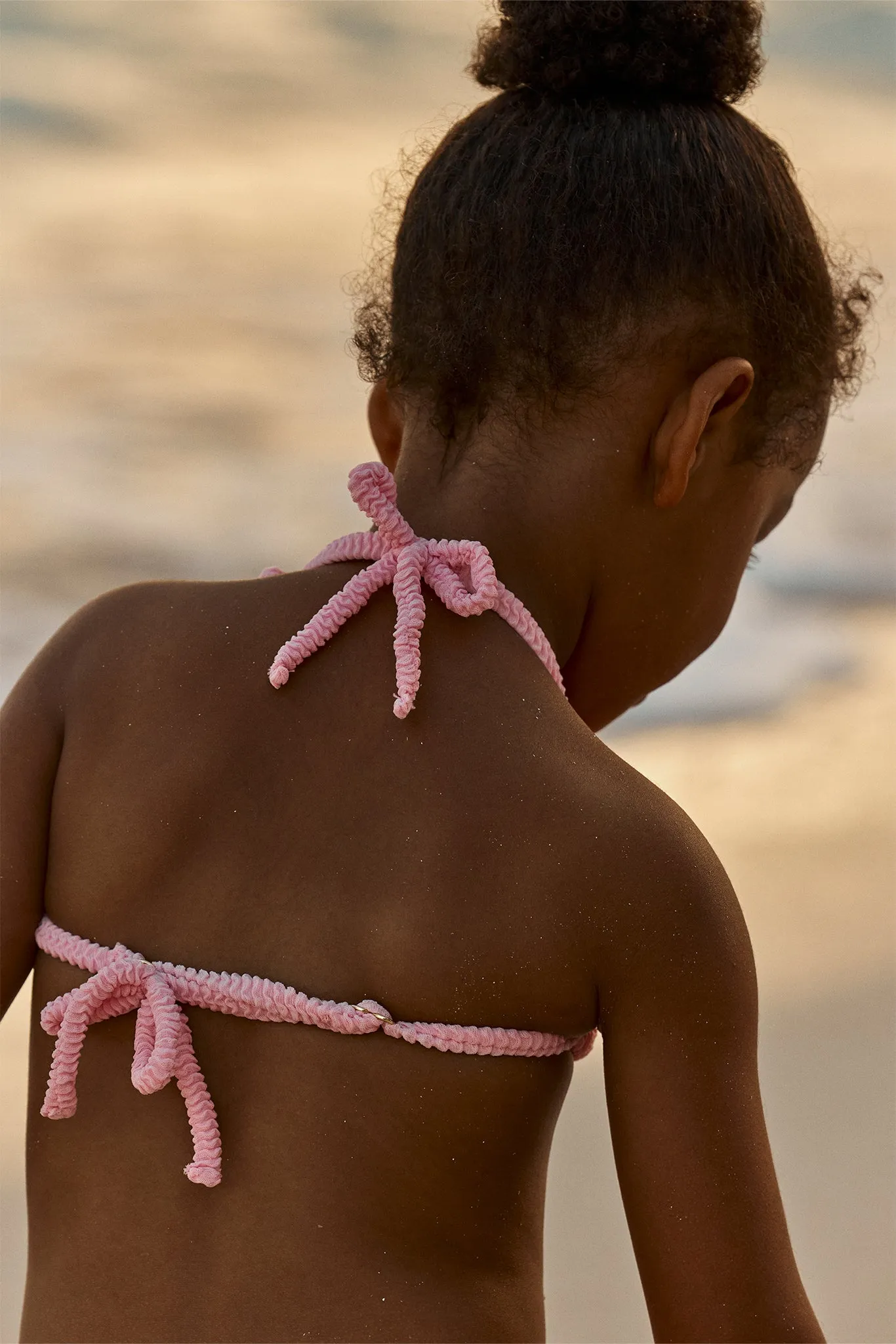 Palma Top & Seychelles Bottom Set - Cherry Blossom Crinkle