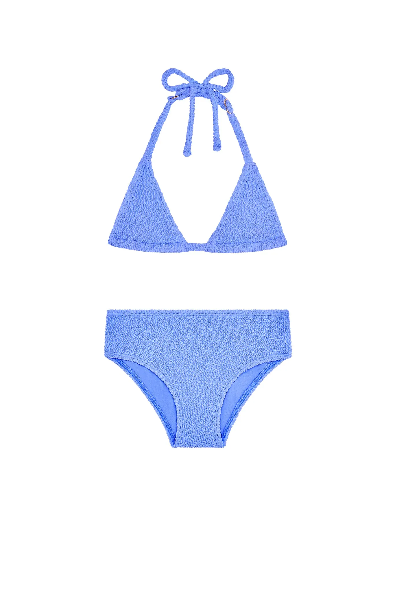 Palma Top & Seychelles Bottom Set - Pool Crinkle
