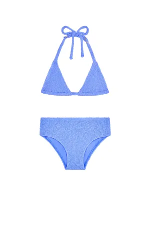 Palma Top & Seychelles Bottom Set - Pool Crinkle