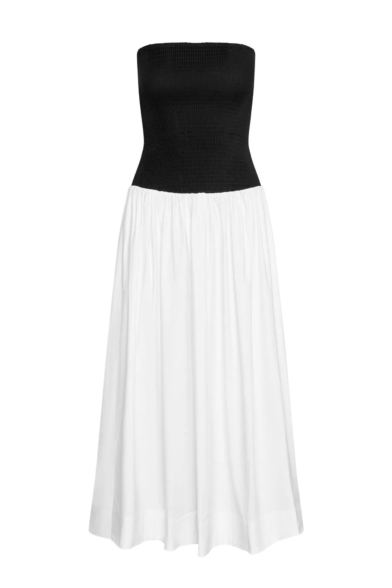 Rio Dress - White/Black