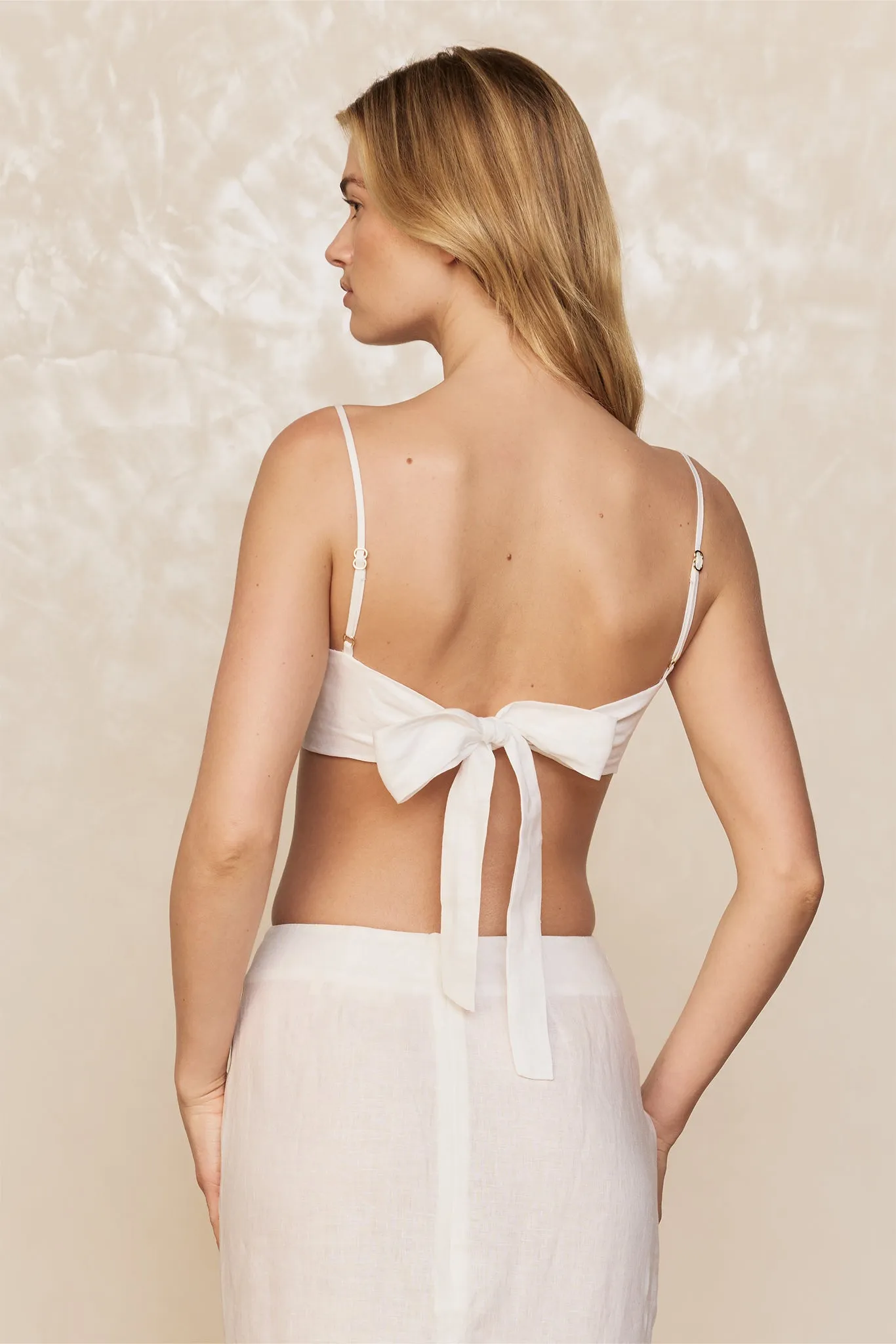 San Diego Top - White Linen