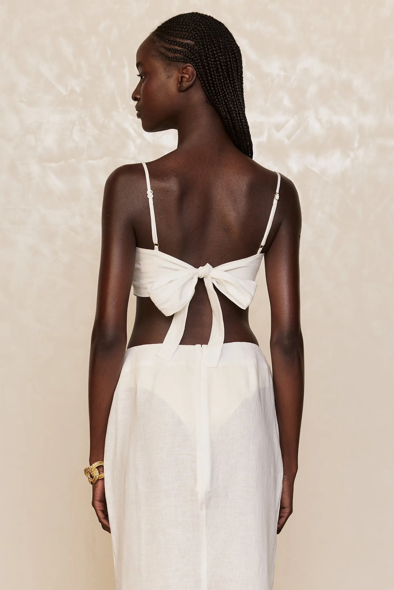 San Diego Top - White Linen