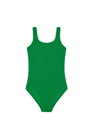 Sardinia One Piece - Palm Green Crinkle